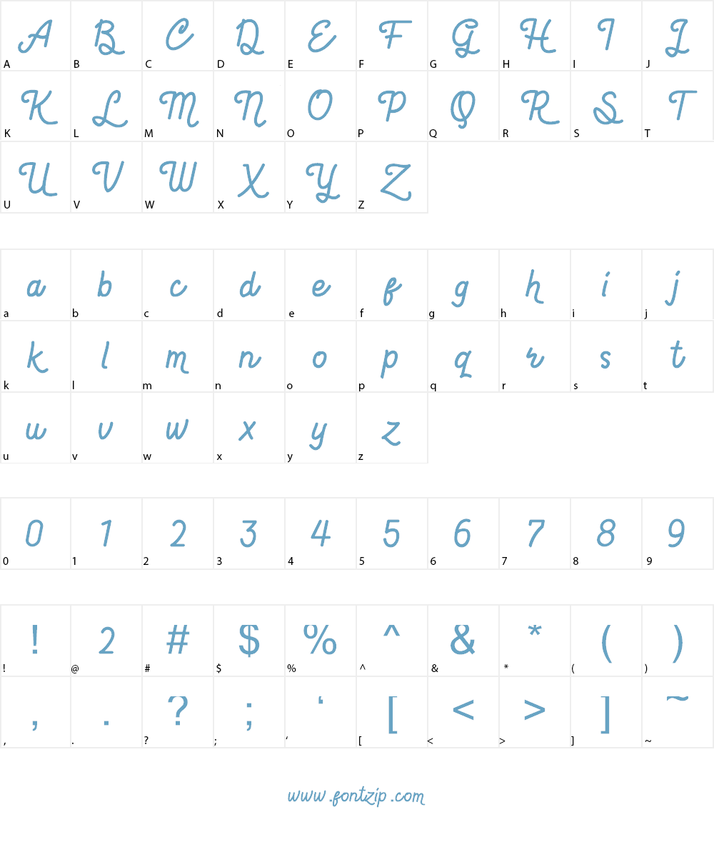 Hot Restaurant Font Character